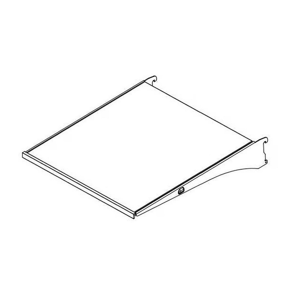 Whirlpool Refrigerator Glass Shelf - W11107912, Replaces: W11046990