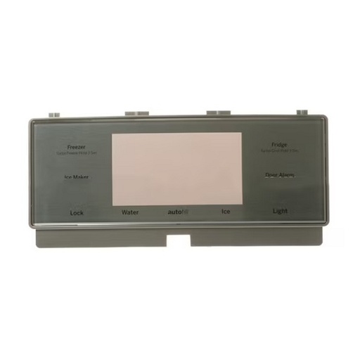 GE Refrigerator Touch Display Cover W/LED Lights (No Control Board) - WR17X27465, Replaces: WR17X26313