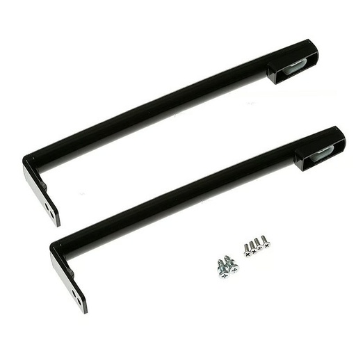 GE Refrigerator Handle Kit (Black) - WR12X22776