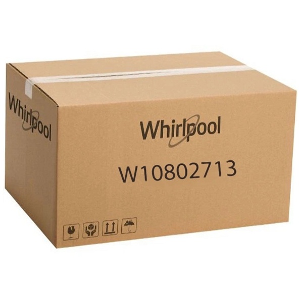 Whirlpool Refrigerator Kickplate Grille (Black) - W10802713, Replaces: 2186882B