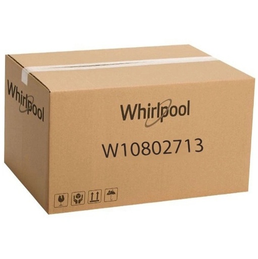 Whirlpool Refrigerator Kickplate Grille (Black) - W10802713, Replaces: 2186882B