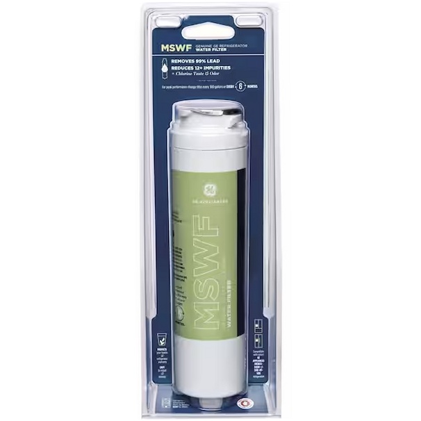 GE Refrigerator Water Filter - MSWF, Replaces: MSWF3PK