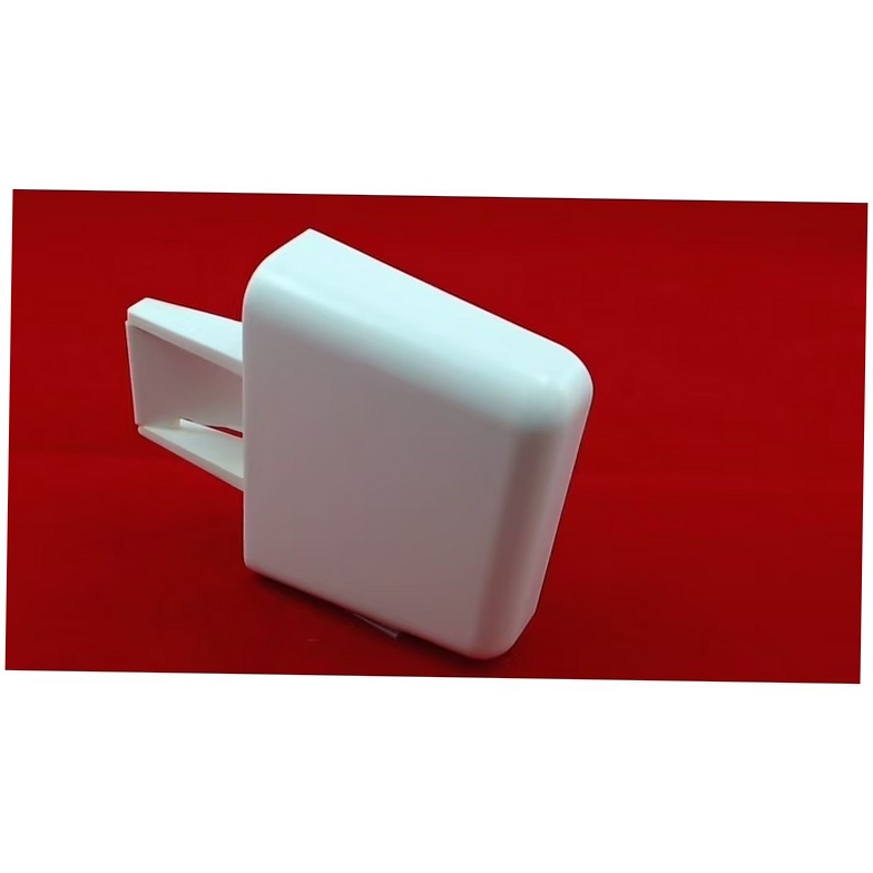 GE Refrigerator Door Shelf Bar End Cap - WR2X7975, Replaces: SWR02X3880
