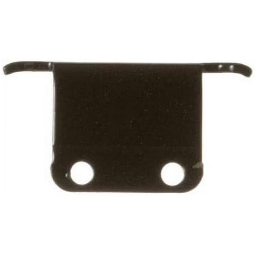 GE Refrigerator Door Stop (Black) - WR02X10782, Replaces: WR2X10782
