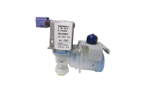 Whirlpool Refrigerator Water Inlet Valve - W11519244, Replaces: W11446817