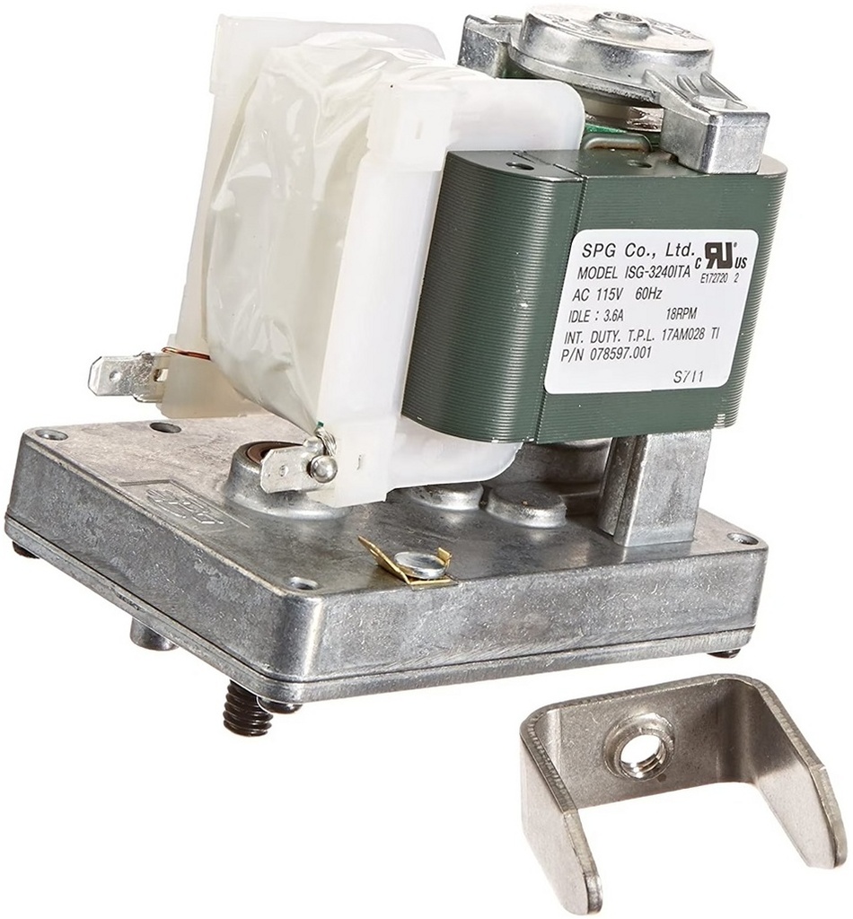 Whirlpool Freezer Ice Bucket Auger Drive Motor Kit - 12001773, Replaces: 12001774