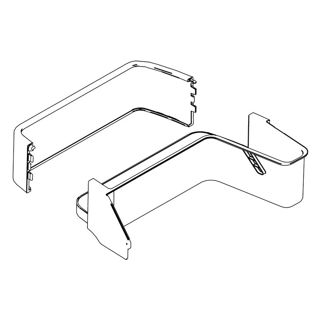 Samsung Refrigerator Door Shelf Bin (Left Middle) - DA97-14301C