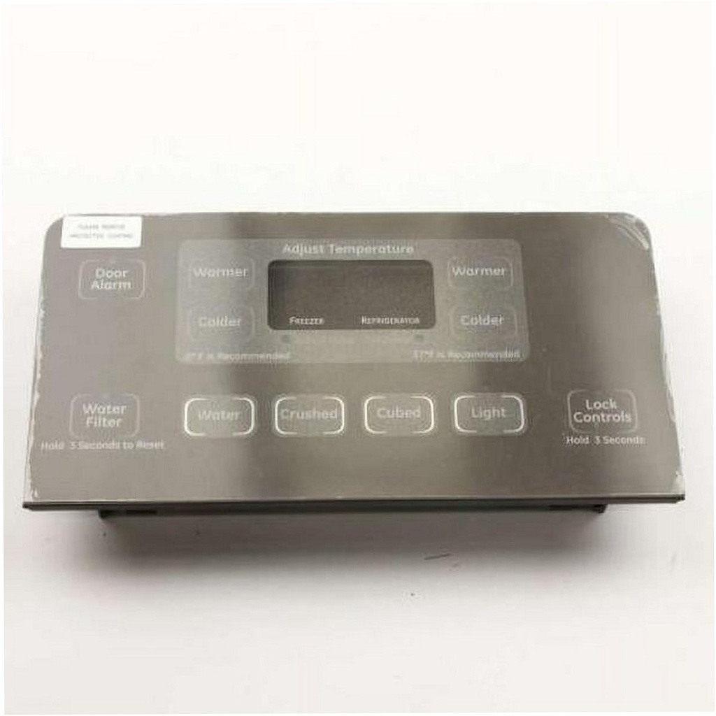 GE Refrigerator Dispenser Front Panel (Gray) - WR55X11041