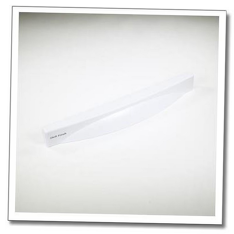 GE Refrigerator Meat Pan Handle (White) - WR17X11250, Replaces: WR17X10713