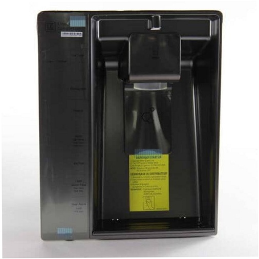 LG Refrigerator Dispenser Display Cover Assembly - ACQ85430287, Replaces: ACQ85430264