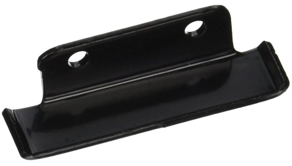 GE Refrigerator Door Stop (Black) - WR02X13425, Replaces: WR02X10814