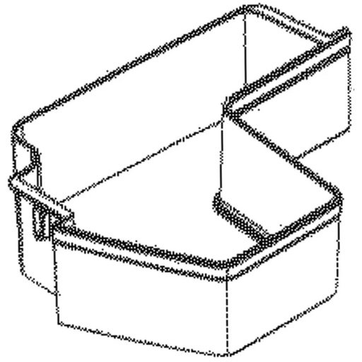 Samsung Refrigerator Door Shelf Bin (Top Left) - DA63-07293A