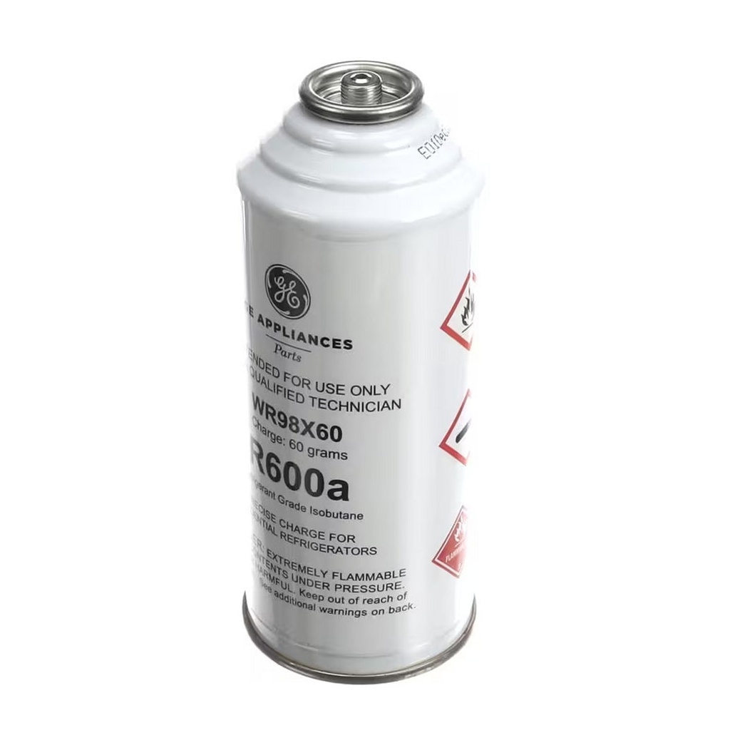 GE Refrigerator R600A Charge Can - WR98X60, Replaces: WG03A03363