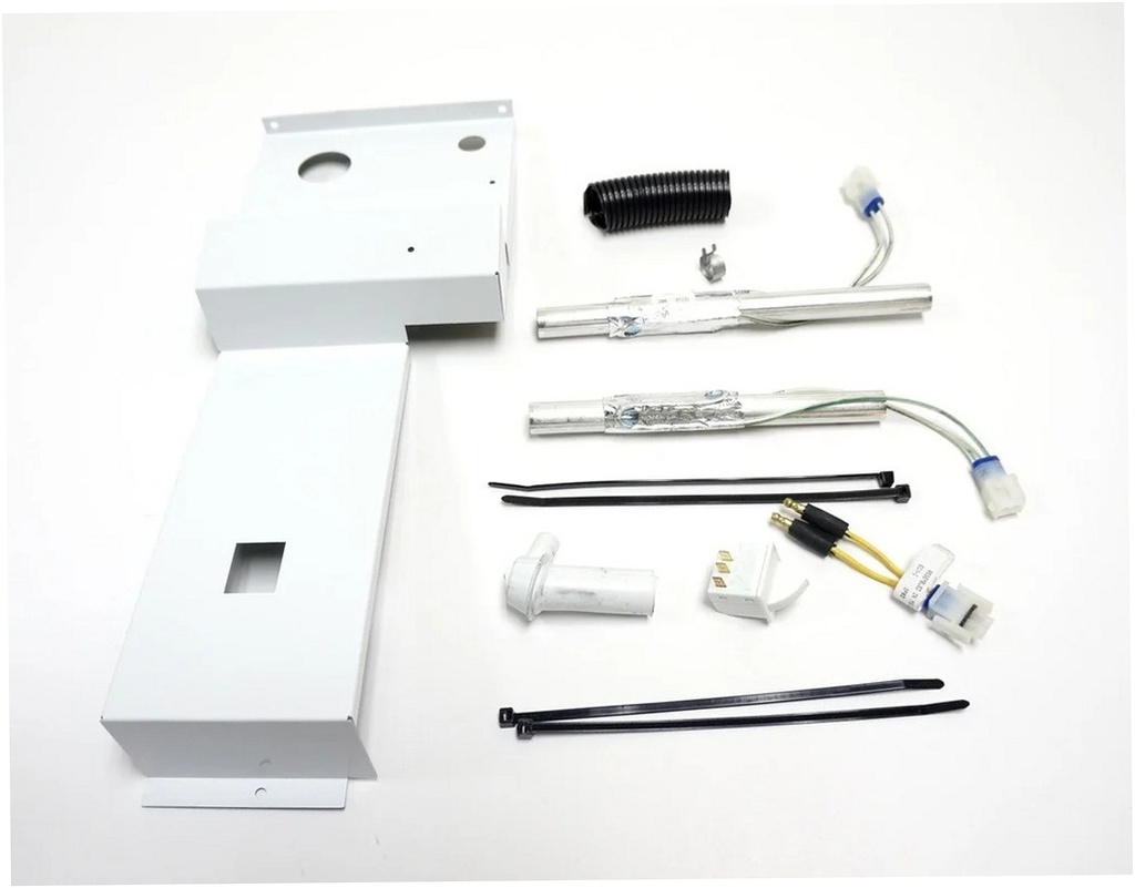 GE Refrigerator Fill Tube Bracket & Flange - WR49X10093, Replaces: WR49X10100