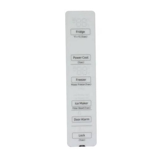 Samsung Refrigerator Control/Cover Assembly - DA97-19962Y