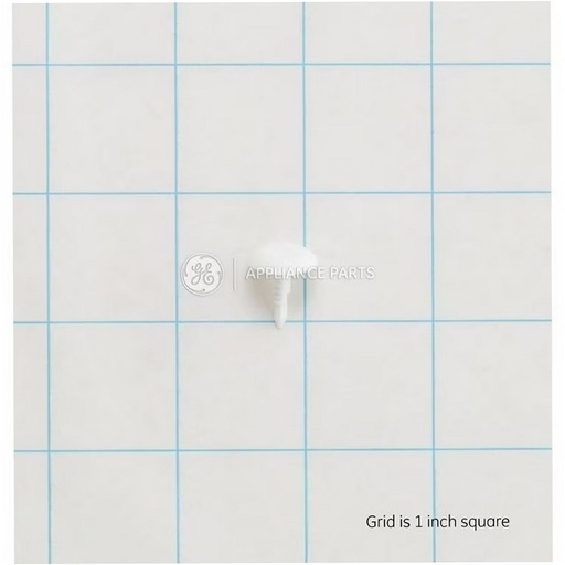 GE Freezer Door Button Plug - WR01X21159, Replaces: WE01M0384