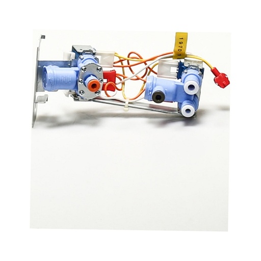 GE Refrigerator Water Valve & Bracket Assembly - WR57X10022, Replaces: WR57X10008