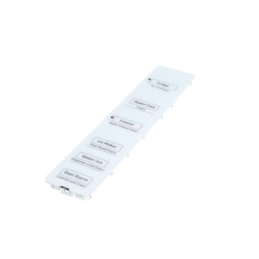 Samsung Refrigerator Control Cover Assembly - DA97-20552E, Replaces: DA97-20552K