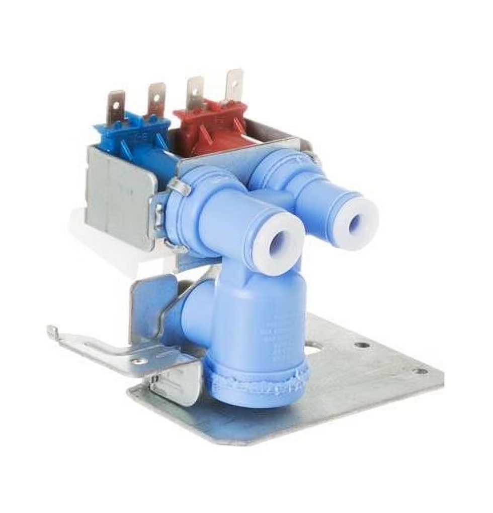 GE Refrigerator Dual Water Inlet Valve - WR57X10019, Replaces: WR57X10025