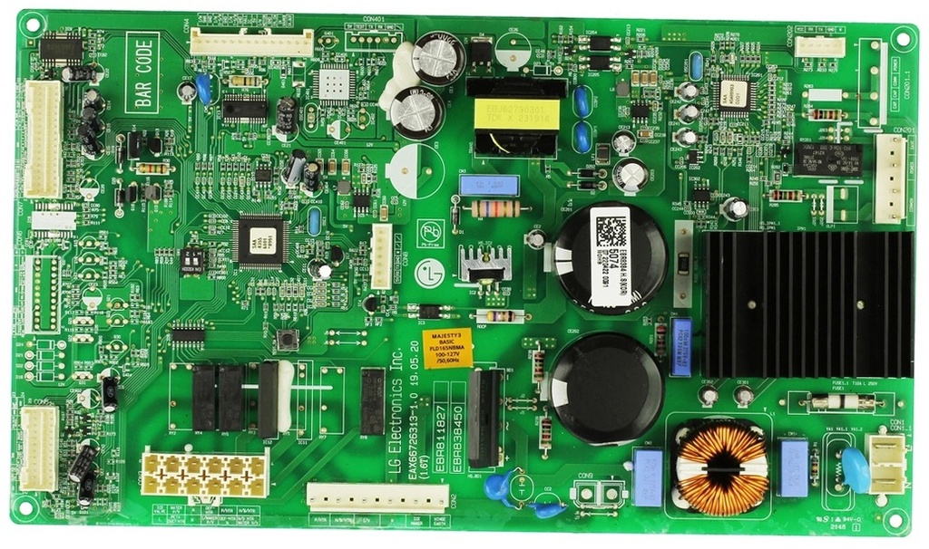 LG Refrigerator Main Power Control Board - EBR83845074