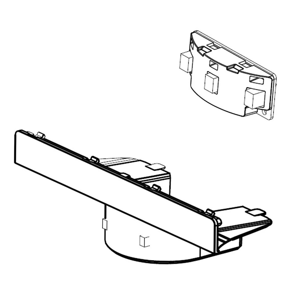 LG Refrigerator Display Cover Assembly - ACQ30358611