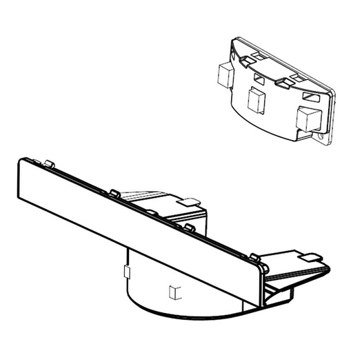 LG Refrigerator Display Cover Assembly - ACQ30358611