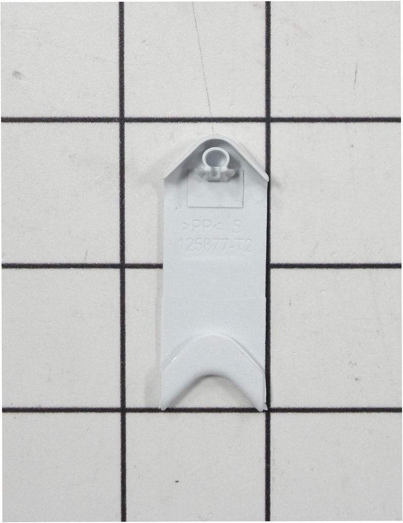 Whirlpool Refrigerator Corner Cover (White) - 12587703W