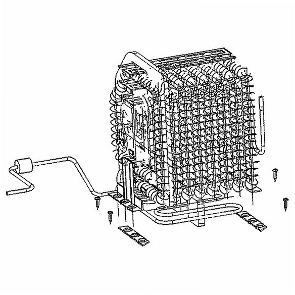 GE Refrigerator Condenser Kit - WR87X22665