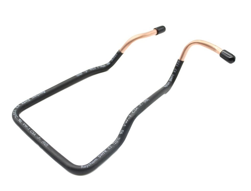 GE Refrigerator Compressor Discharge Tube - WR84X34173, Replaces: WR84X27945