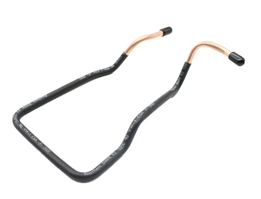 GE Refrigerator Compressor Discharge Tube - WR84X34173, Replaces: WR84X27945