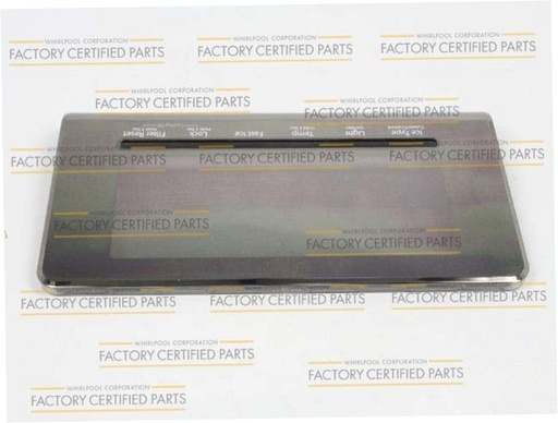 Whirlpool Refrigerator Escutcheon - WPW10254285, Replaces: W10254285