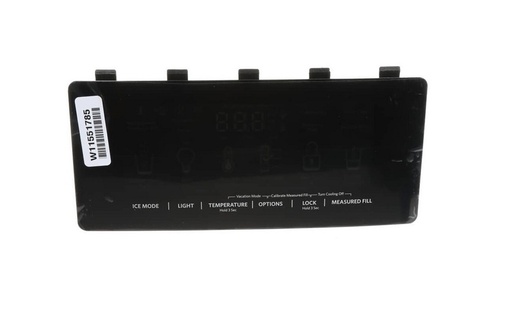 Whirlpool Refrigerator Control Panel - W11636543, Replaces: W11501508