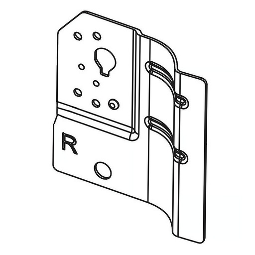 Samsung Dryer Door Hinge Cover - DC63-01456A