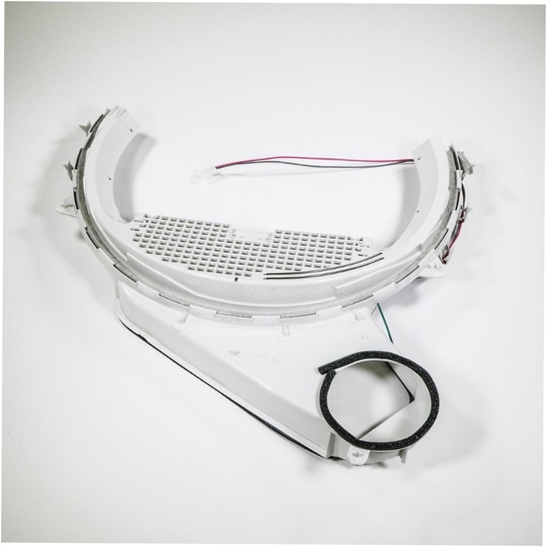 GE Dryer Complete Duct Trap Assembly - WE14M119, Replaces: WE14M105