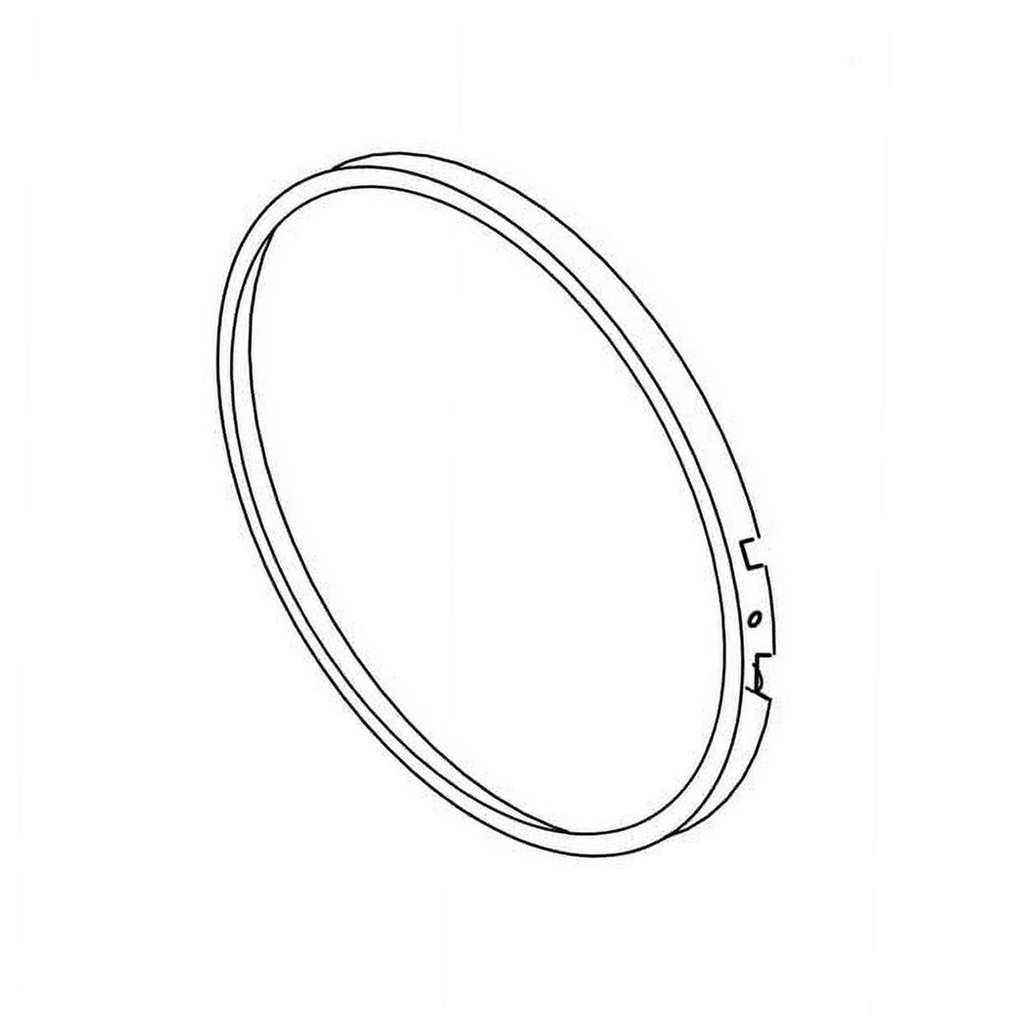 Whirlpool Dryer Outer Door (Graphite) - WP8519326, Replaces: 8519326