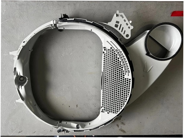 GE Dryer Exhaust Duct & Trap Assembly - WE01X25335
