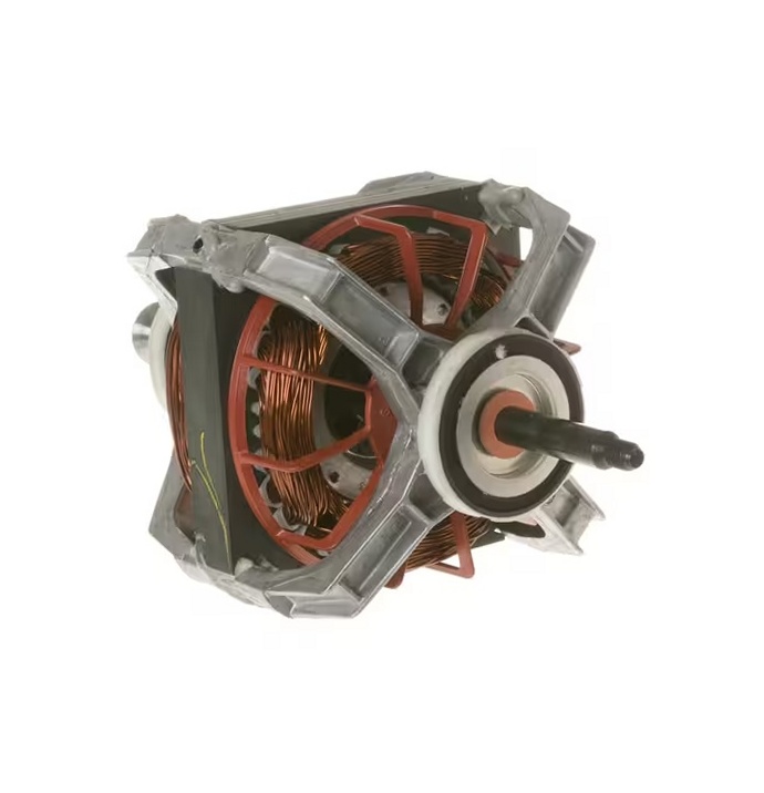 GE Dryer Motor & Pulley - WE17X22215, Replaces: WE17X22194
