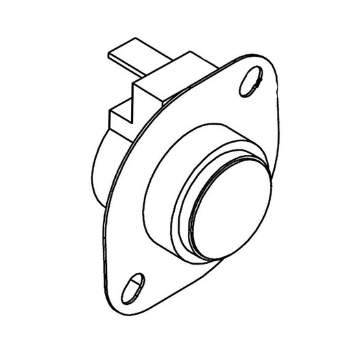 Whirlpool Dryer High Limit Thermostat - WPW10168175, Replaces: W10168175