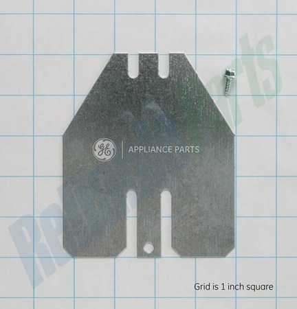 GE Dryer Exhaust Cover Plate - WE49X22606, Replaces: WE01M0393