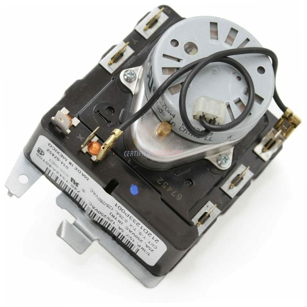 GE Dryer Timer - WE4M353, Replaces: 212D1233P001