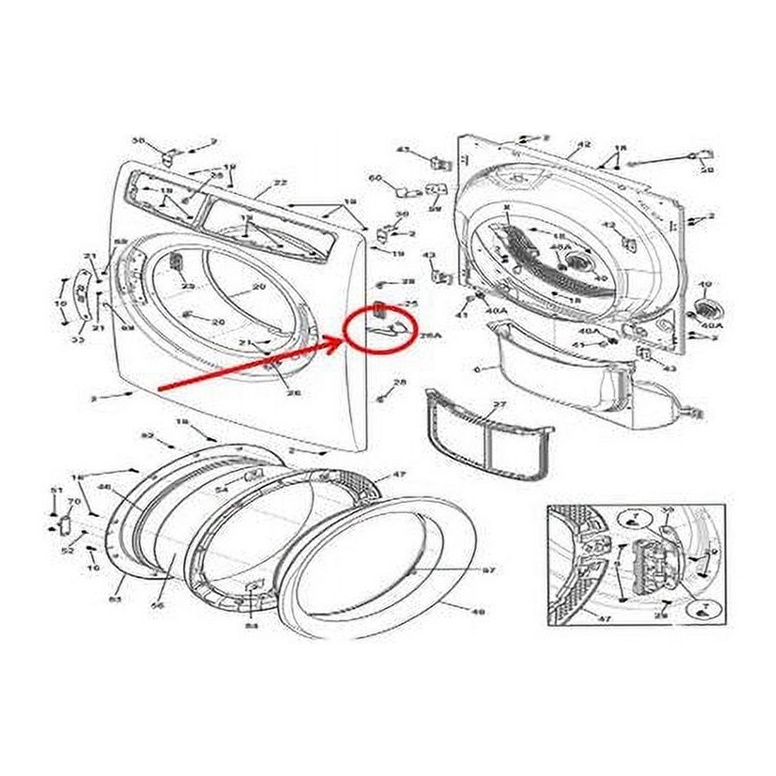 Frigidaire Dryer Wire Harness - 5304505258