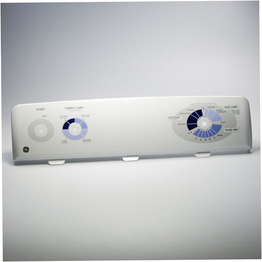 GE Dryer Control Panel - WE19M1493, Replaces: 212D1302G09
