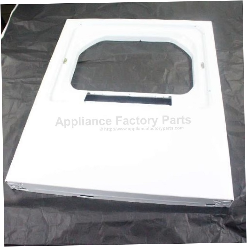 GE Dryer Front Panel & Inner Door - WE49X22295, Replaces: WE10M0092