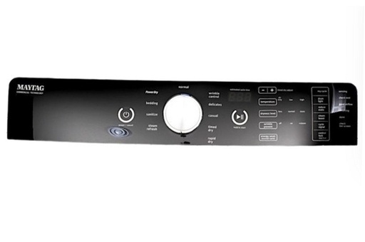 Whirlpool Dryer Control Panel - W10919206, Replaces: W10783696