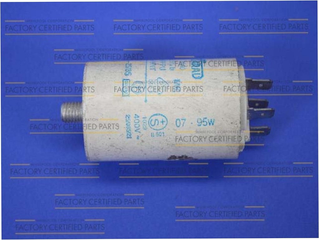 Whirlpool Dryer Capacitor - W11105120, Replaces: 8182473