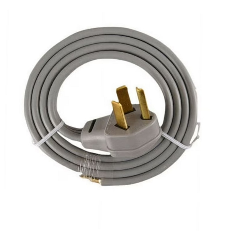 GE Dryer Power Cord (6 Feet Length) - WX09X10004, Replaces: WX09X0004