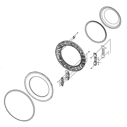 Samsung Dryer Door - DC97-15975G