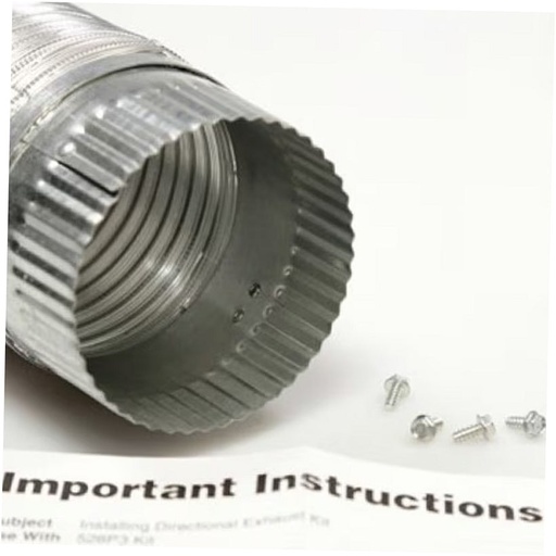 Speed Queen Dryer Directional Exhaust Kit - 528P3, Replaces: 53256