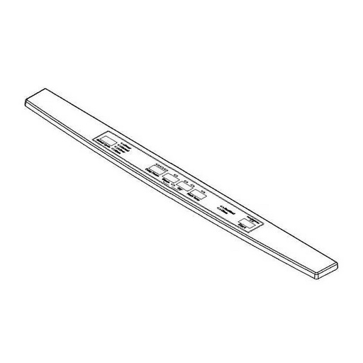 GE Dishwasher Console Panel - WD34X24429