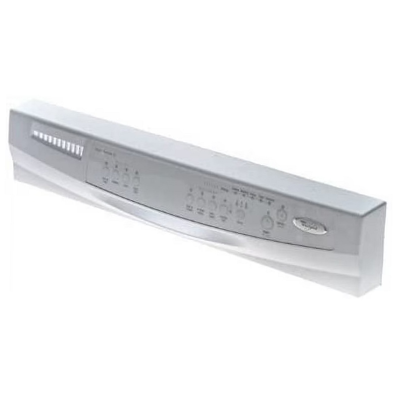 Whirlpool Dishwasher Control Panel (White) - WP3385735, Replaces: 3385735